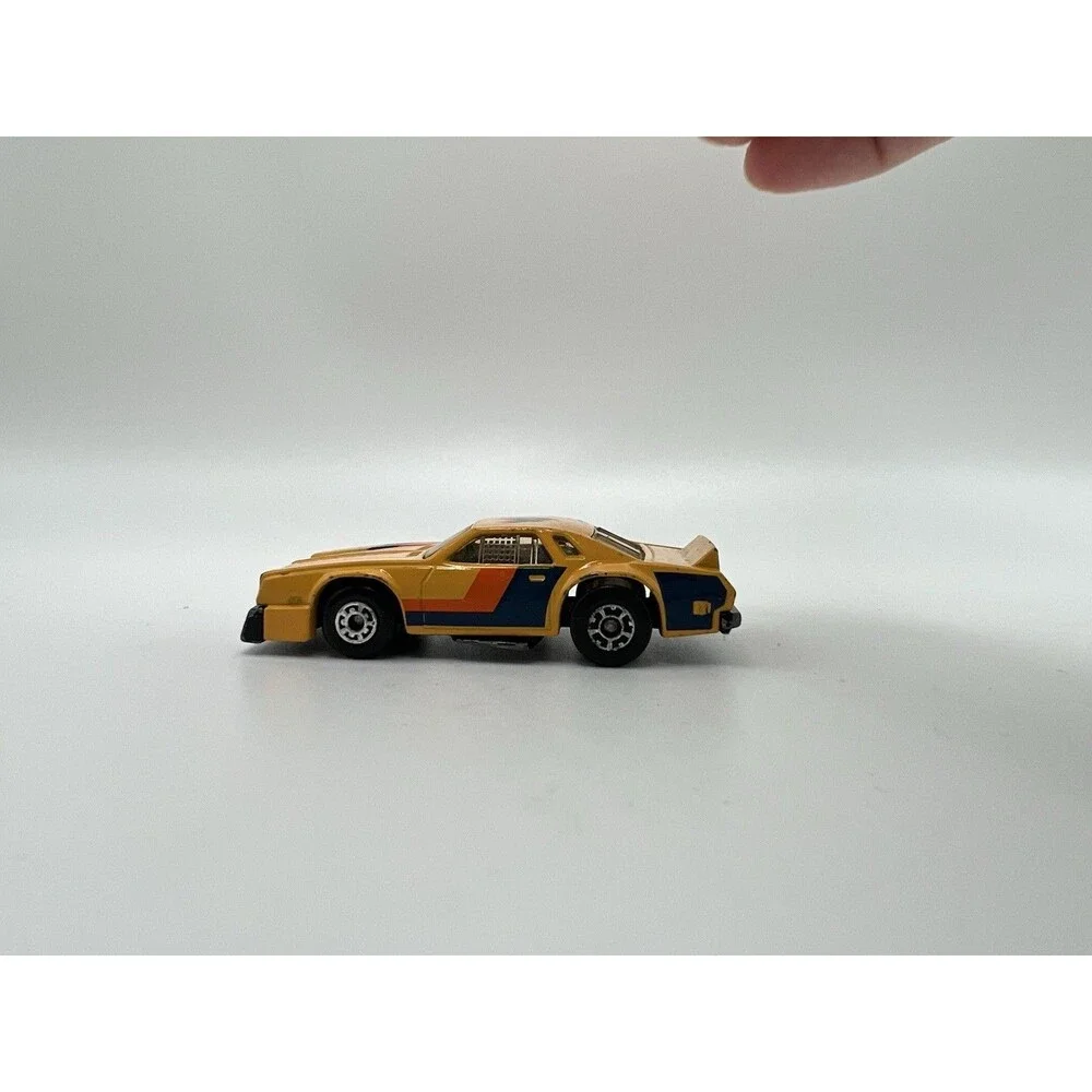 Vintage Matchbox Chevy Pro Stocker, Yellow, Superfast no. 34, Macau Metal Base